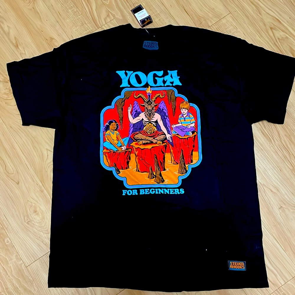 Steven Rhodes Yoga T-shirt